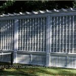 15 foot tennis court fences