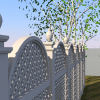 The Laurel Arched Fence Design - Image 2