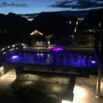 Cabana night photo Aurora
