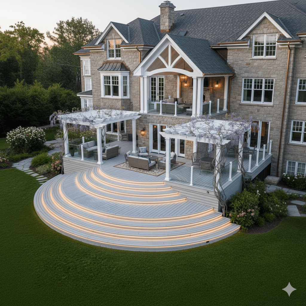 How could a franchise deck builder ever hope to build this with low cost labor?