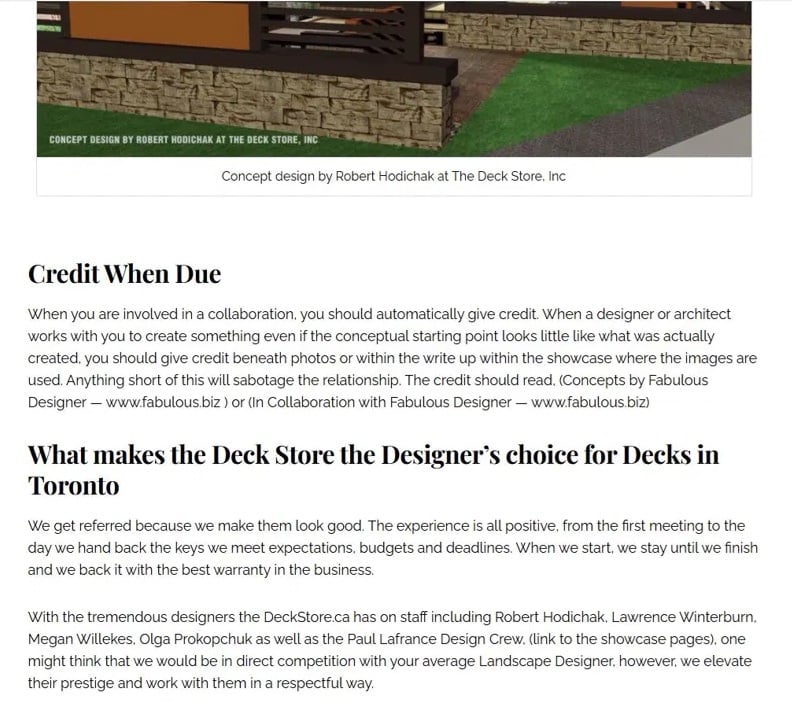 Why would a company do this? Listing long departed designers as employees
