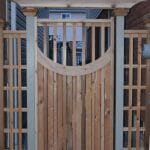 G001 curved feature gate and trellis 1