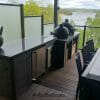 Double Big Green Egg Outdoor Kitchen - Image 2