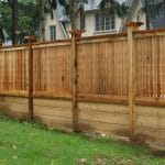 Privacy Trellis Fence 1