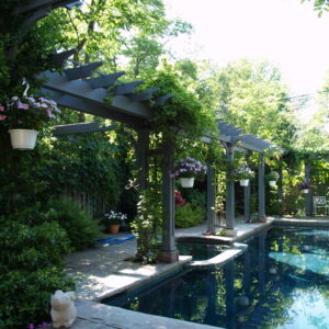 Poolside Pergola Plans T005 PRO - Adaptable pergola design