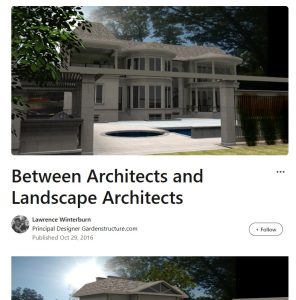 difference between architects and landscape architects article