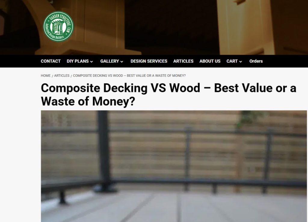 composite decking vs wood article