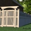 Create entrance gates with our designs and fence plans
