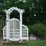 white garden trellis arbor 4 Copy