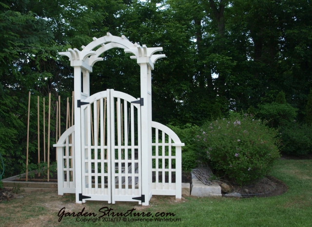 white garden trellis arbor 4 Copy