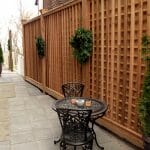 wood trellis